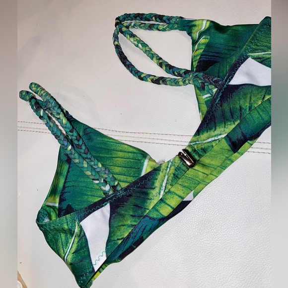 Zaful leaf print bikini top - Picture 6 of 8